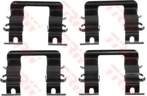 Комплектующие, колодки дискового тормоза QH Benelux 4596