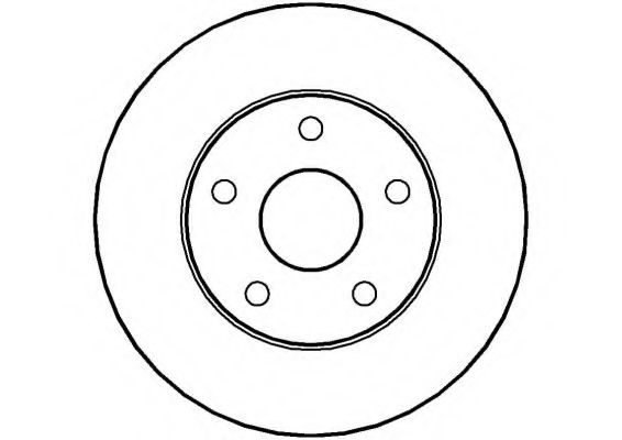 Тормозной диск NATIONAL NBD562