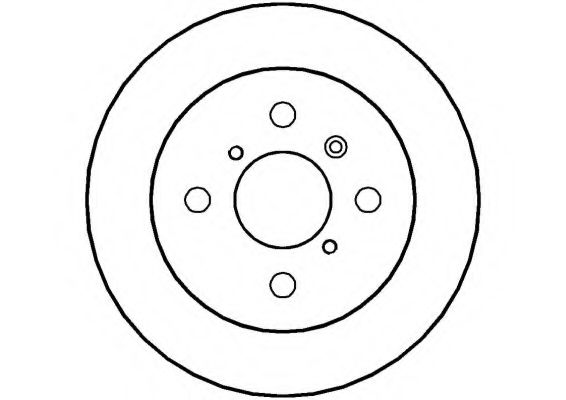 Тормозной диск NATIONAL NBD617