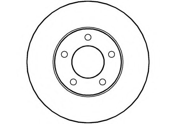 Тормозной диск NATIONAL NBD757