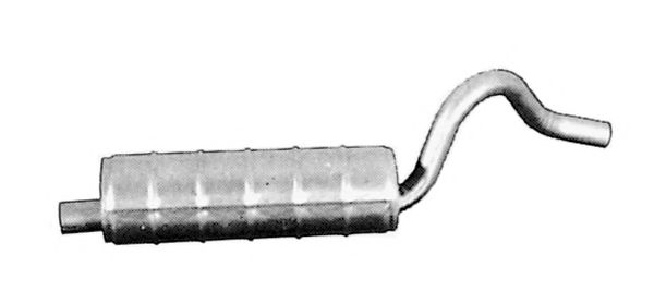 Средний глушитель выхлопных газов IMASAF 32.36.06