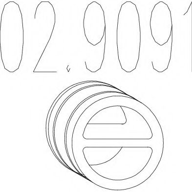 Буфер, глушитель MTS 02.9091