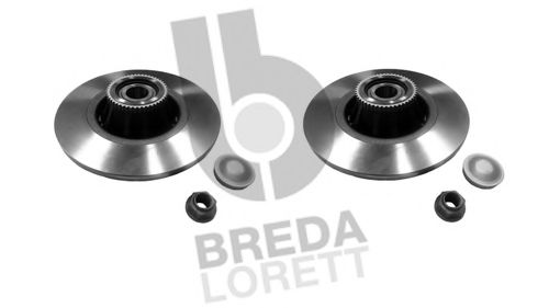 Тормозной диск BREDA  LORETT DFM0001