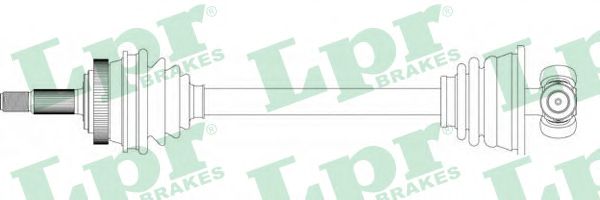 Приводной вал LPR DS39112