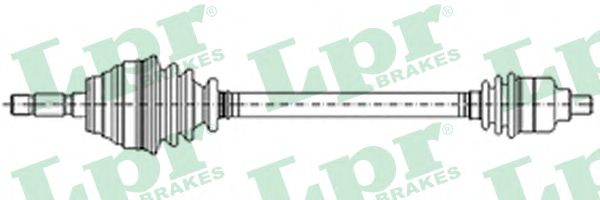 Приводной вал LPR DS39255