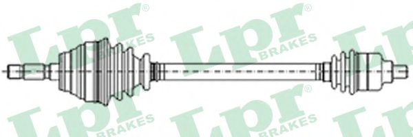 Приводной вал LPR DS52207