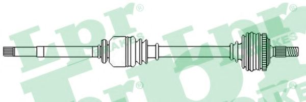 Приводной вал LPR DS52457