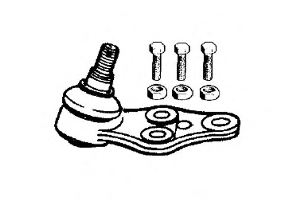 Несущий / направляющий шарнир OCAP 0400761