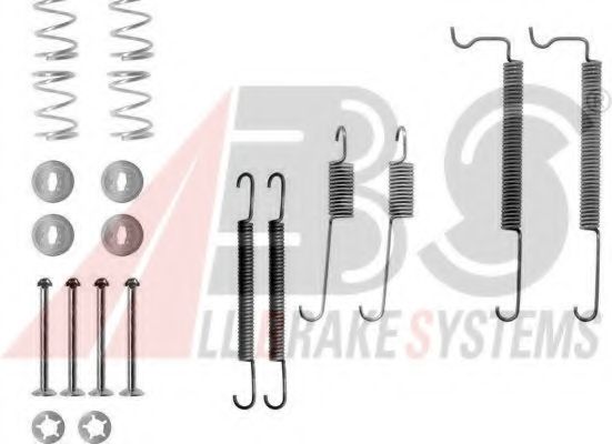 Комплектующие, тормозная колодка A.B.S. 0744Q
