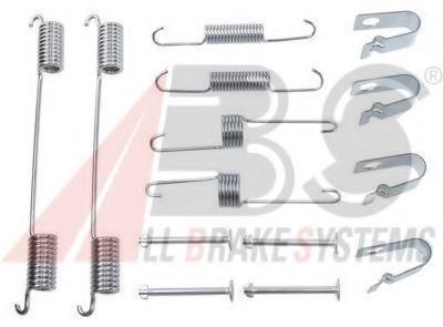Комплектующие, тормозная колодка A.B.S. 0859Q