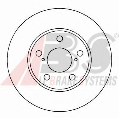 Тормозной диск A.B.S. 16245