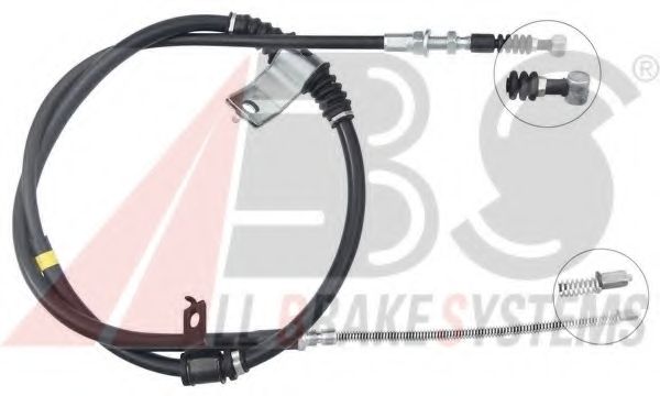 Трос, стояночная тормозная система A.B.S. K17545