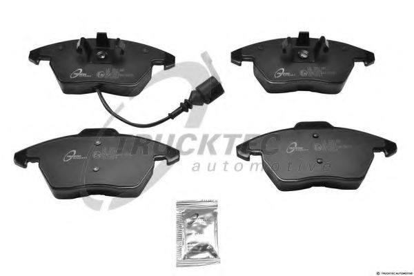Комплект тормозных колодок, дисковый тормоз TRUCKTEC AUTOMOTIVE 07.35.137