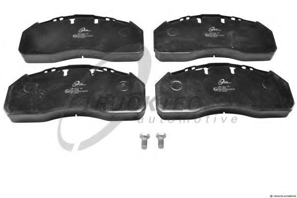 Комплект тормозных колодок, дисковый тормоз TRUCKTEC AUTOMOTIVE 03.35.037