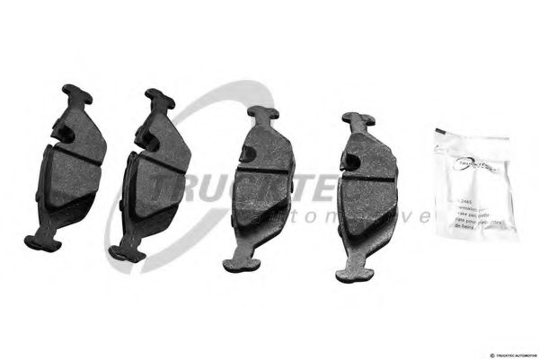 Комплект тормозных колодок, дисковый тормоз TRUCKTEC AUTOMOTIVE 08.35.045