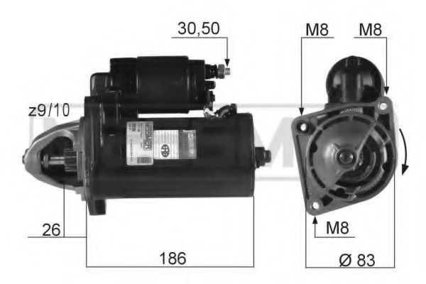 Стартер ERA 220185