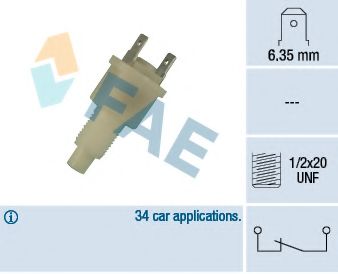 Выключатель фонаря сигнала торможения FAE 24300