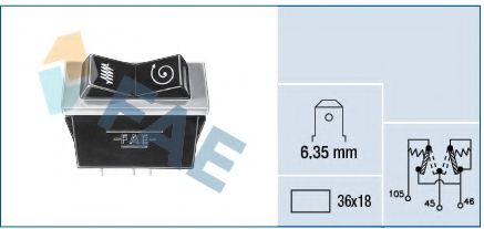 Выключатель TRW 100705