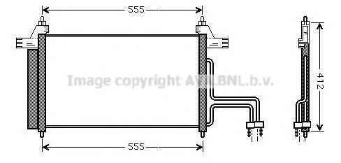 Конденсатор, кондиционер AVA QUALITY COOLING FT5253D