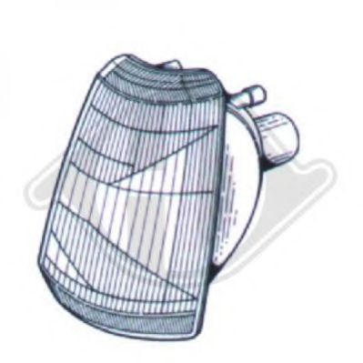 Фонарь указателя поворота DIEDERICHS 4221072