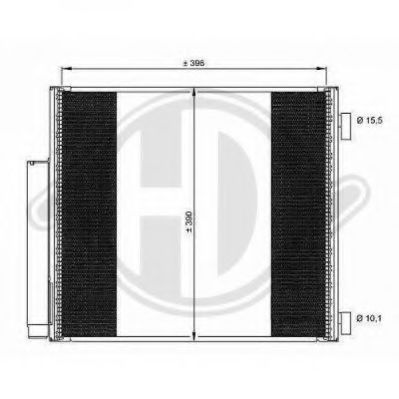 Конденсатор, кондиционер DIEDERICHS 8664500