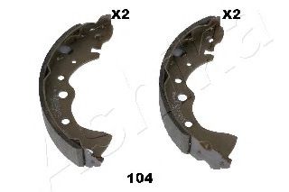 Комплект тормозных колодок ASHIKA 55-01-104