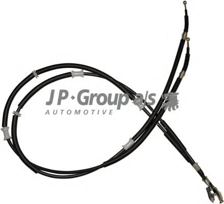 Трос, стояночная тормозная система JP GROUP 1270306200