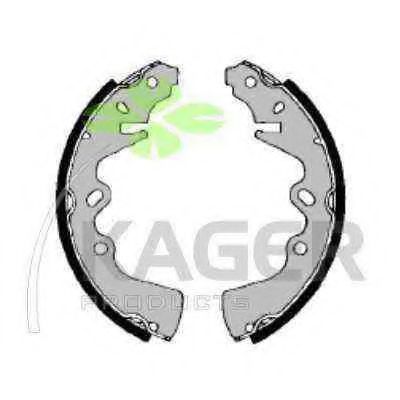 Комплект тормозных колодок KAGER 34-0282