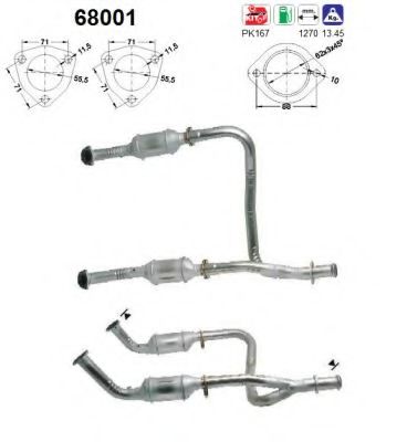 Катализатор AS 68001