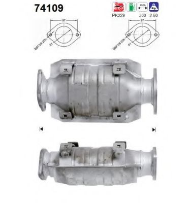 Катализатор AS 74109