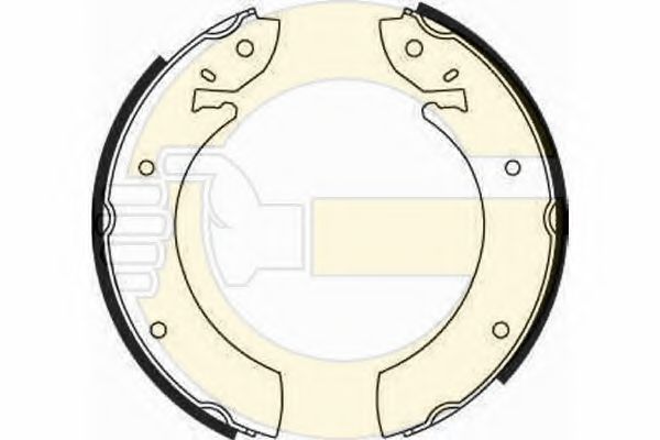 Комплект тормозных колодок GIRLING 5161021