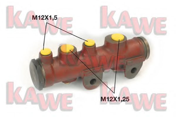 Главный тормозной цилиндр NUOVA TECNODELTA 5523