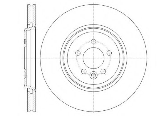 Тормозной диск KAWE 61382 10