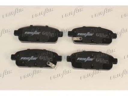 Комплект тормозных колодок, дисковый тормоз FRIGAIR PD07.501