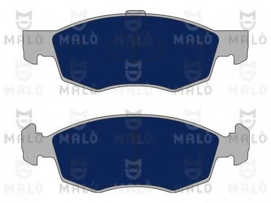 Комплект тормозных колодок, дисковый тормоз MALÒ 1050911