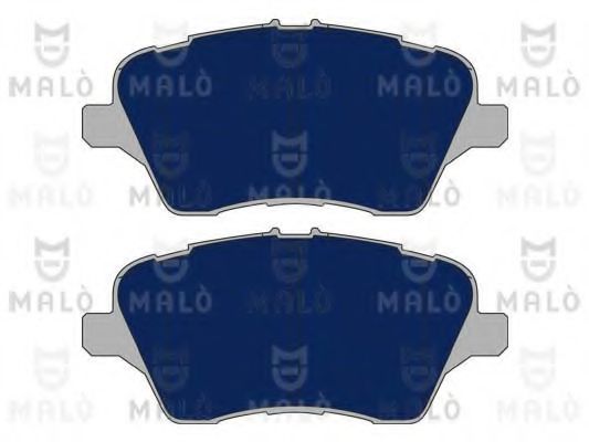 Комплект тормозных колодок, дисковый тормоз MALÒ 1051156