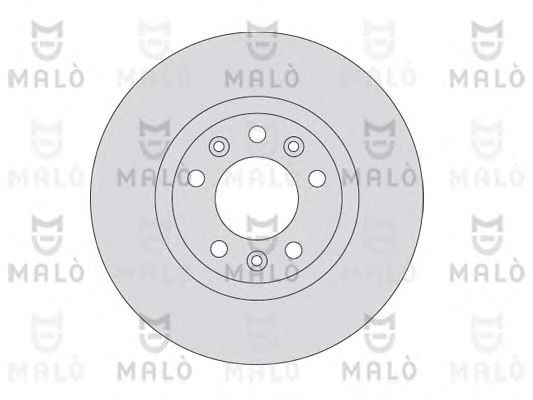 Тормозной диск MALÒ 1110153