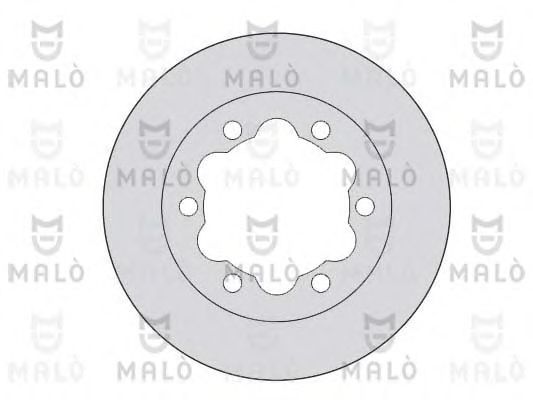 Тормозной диск MALÒ 1110178