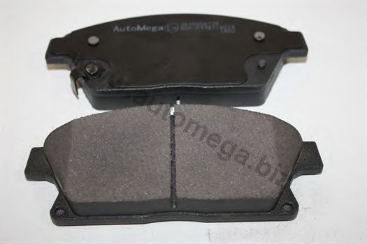 Комплект тормозных колодок, дисковый тормоз AUTOMEGA 3016050178