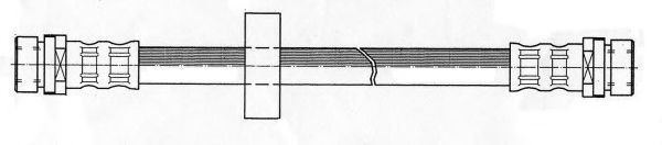 Тормозной шланг CEF 511687