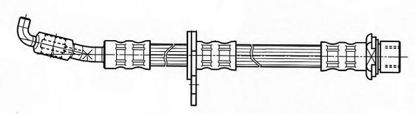 Тормозной шланг CEF 512223