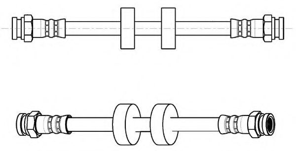 Тормозной шланг CEF 512973