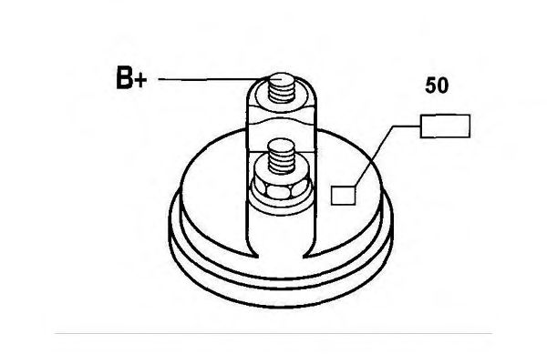 Стартер DA SILVA 020450