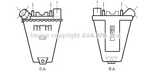 Интеркулер PRASCO PE4139
