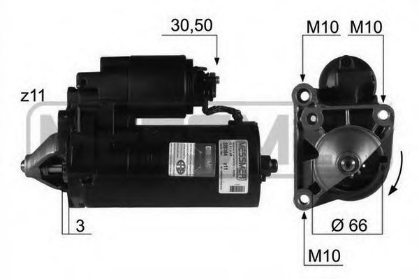 Стартер MESSMER 220184