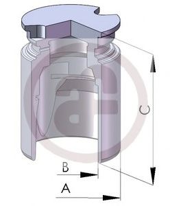 Поршень, корпус скобы тормоза AUTOFREN SEINSA D025222