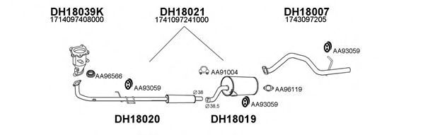 Система выпуска ОГ VENEPORTE 180010