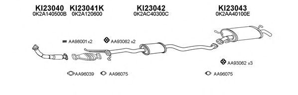 Система выпуска ОГ VENEPORTE 230012