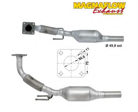 Катализатор MAGNAFLOW 87042D