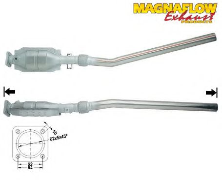 Катализатор MAGNAFLOW 80204